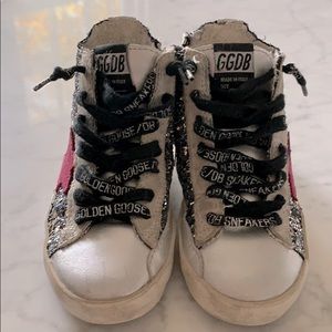 Kids Golden Goose high tops
